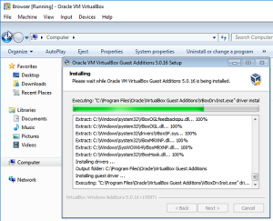 Install VirtualBox Tools