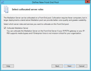 Lync 2013 FE Topology - 10 Collocated Roles