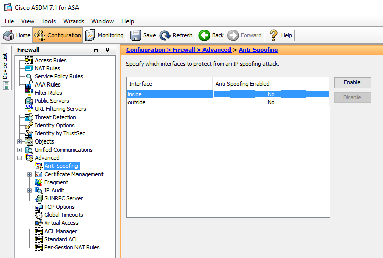 asa asdm compatibility